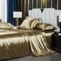 Silk Duvet Cover Bed Sheet Pillowcase Luxury