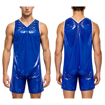 Mens Tear Away Backless, Nightclub Party Jumpsuit