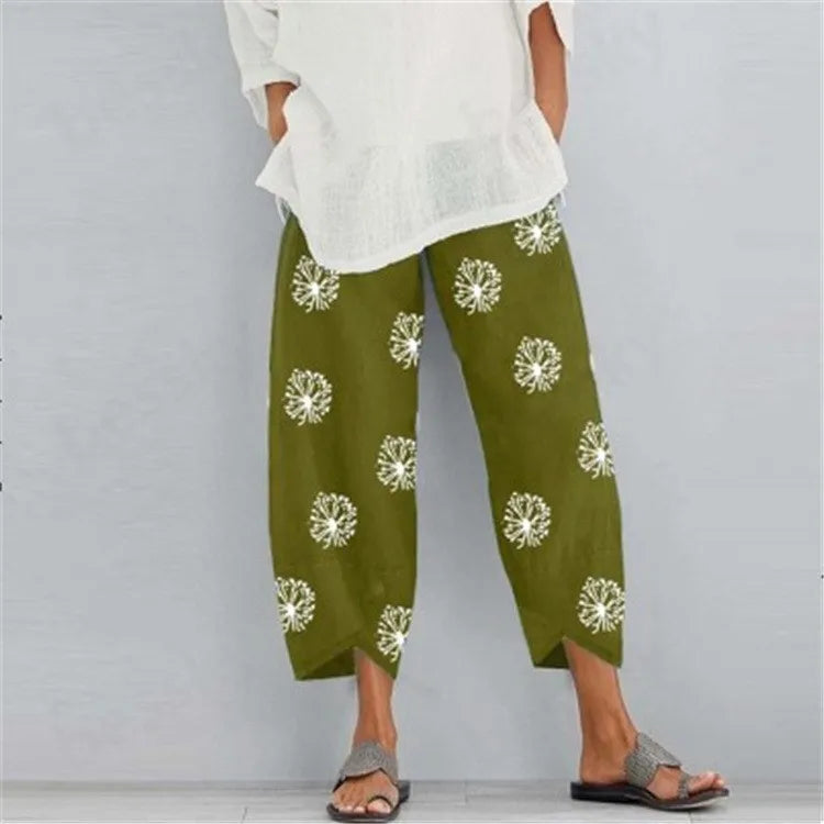 Women Sweatpants Joggers Women Cotton Linen Casual