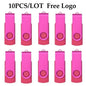 10pcs Flash Drive Flash Memory Card Memory Stick