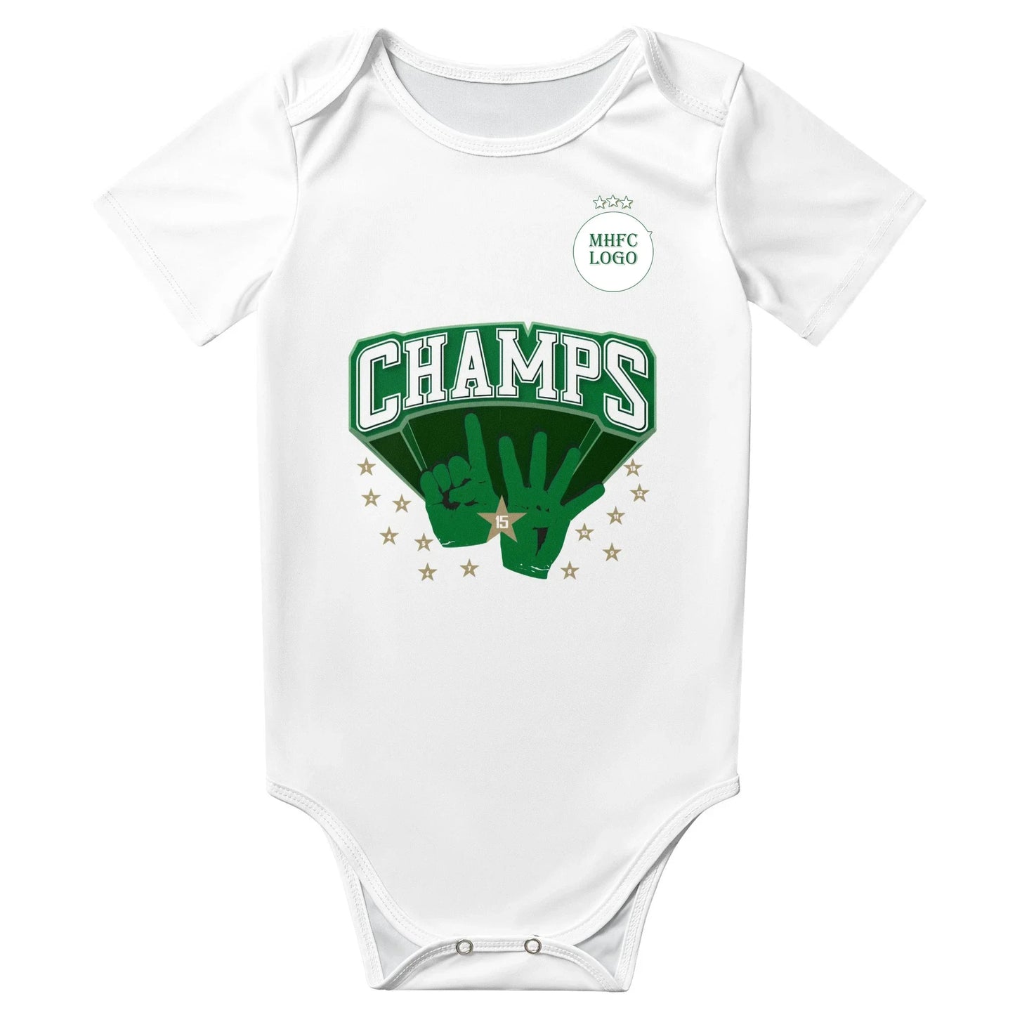 Green Apes Baby Bodysuit Unisex Onesie Outfit