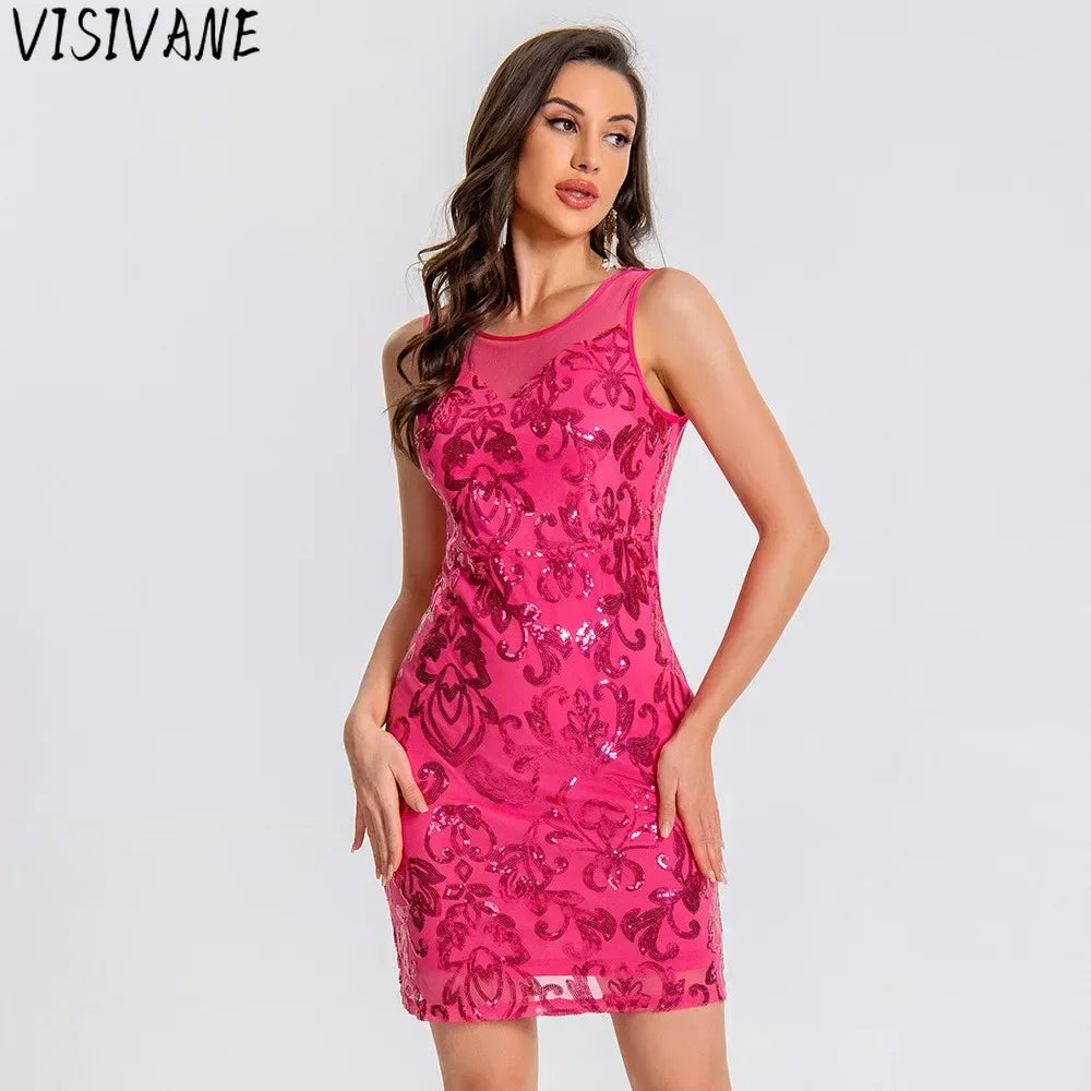 Womens Elegant Sexy Fashion Casual Vintage Dress