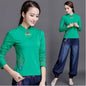 Streetwear Fashion Casual Women Vintage Top