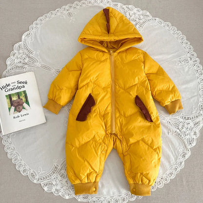 Infant Baby Girls Long Sleeve Cotton Jumpsuit