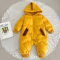 Infant Baby Girls Long Sleeve Cotton Jumpsuit