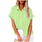 Woman Loose Casual Camisas Mujer Blouse