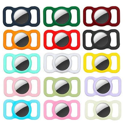 Airtags Pet Collar Protective Cover Cats Dogs
