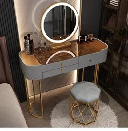 Makeup Luxury Dressing Table Mirror Led Light Salon