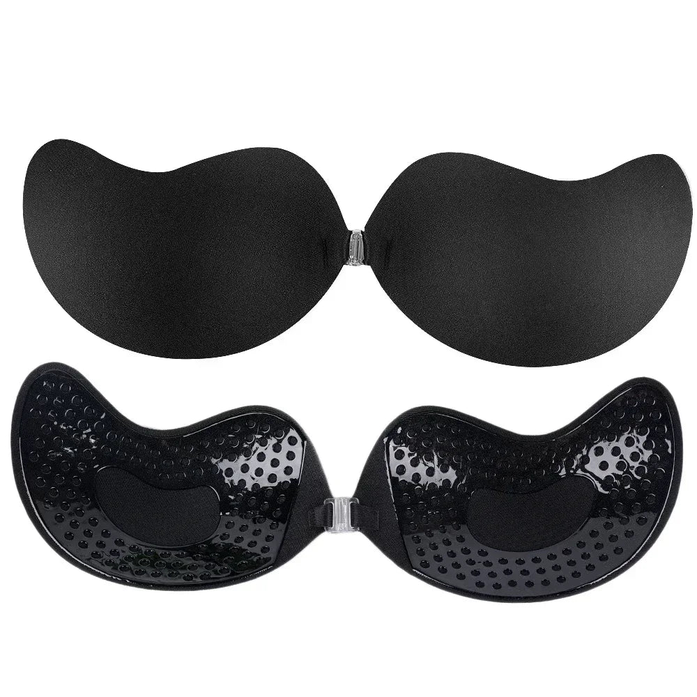 Invisible Push Up Bra for Women Backless Strapless