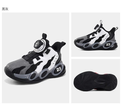 Fashion Basketball Shoes High-top PU Leather