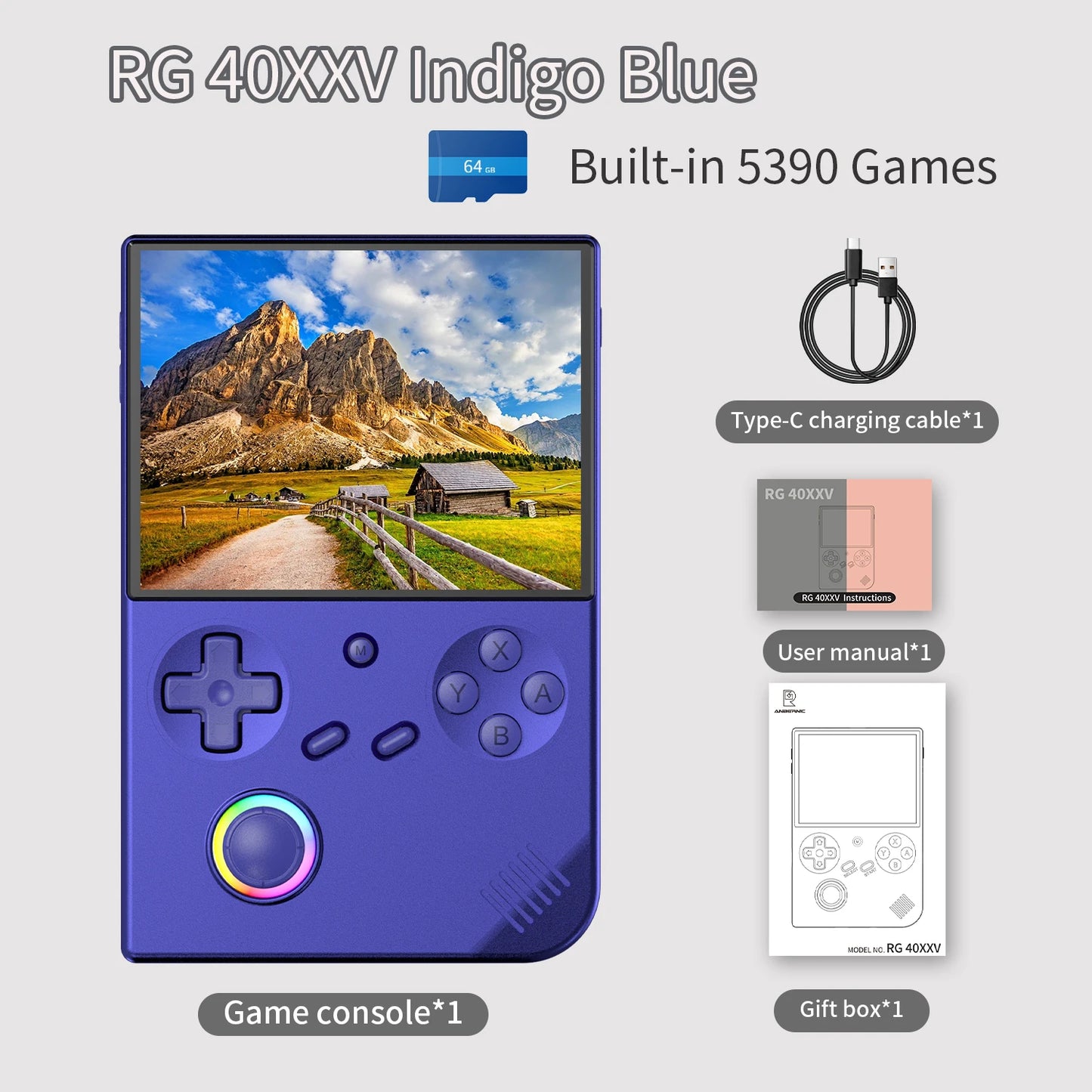 Retro Handheld Game Console WIFI,Bluetooth