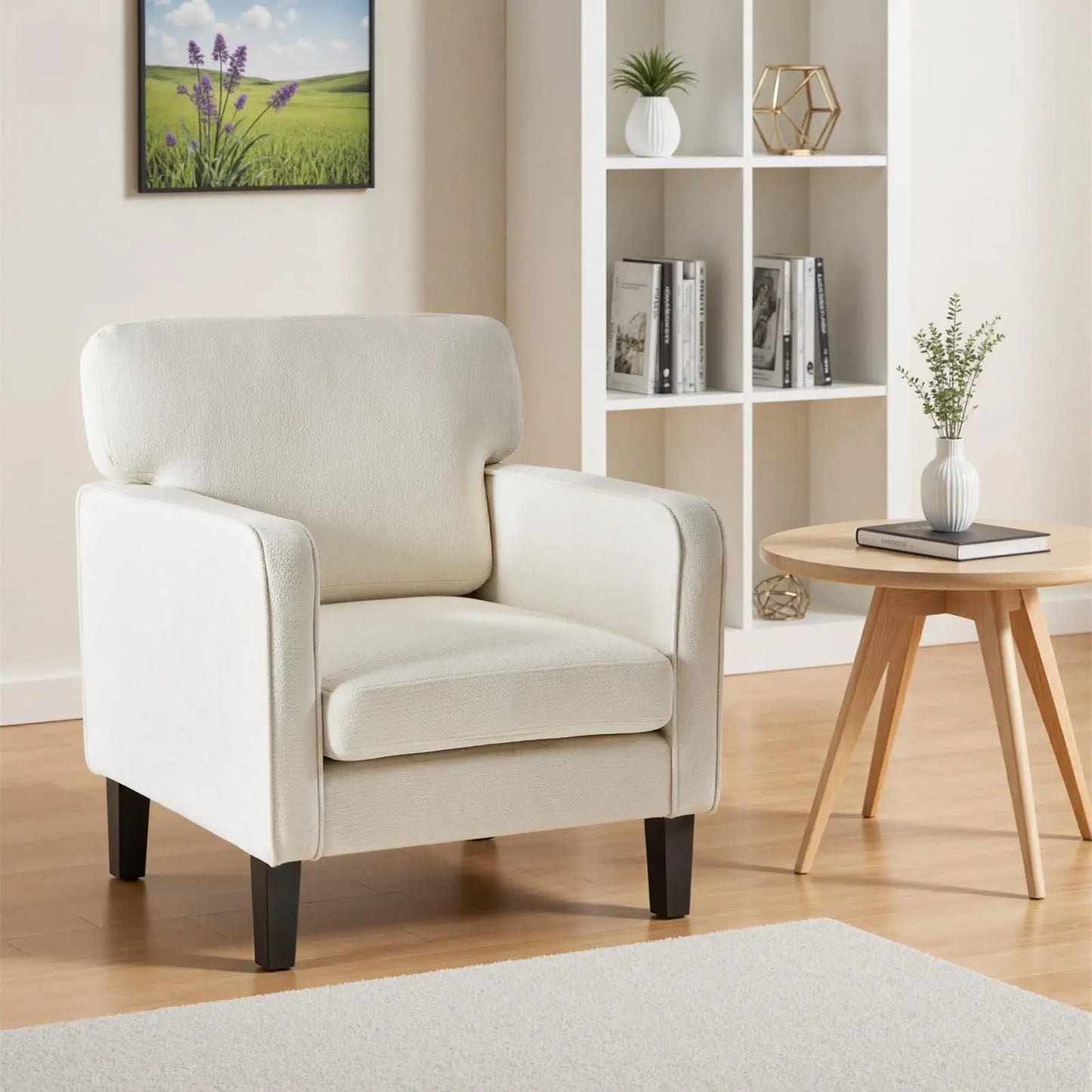Modern Accent Chairs for Living Room Ergonomic