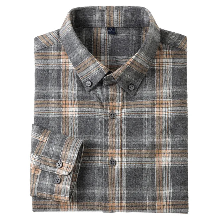 Men's, Plaid Casual Jacket, Anti-Wrinkle, Multi-Color
