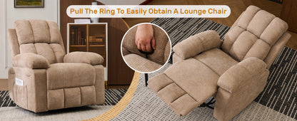 Rocking Recliner Chair, Modern Glider Recliner