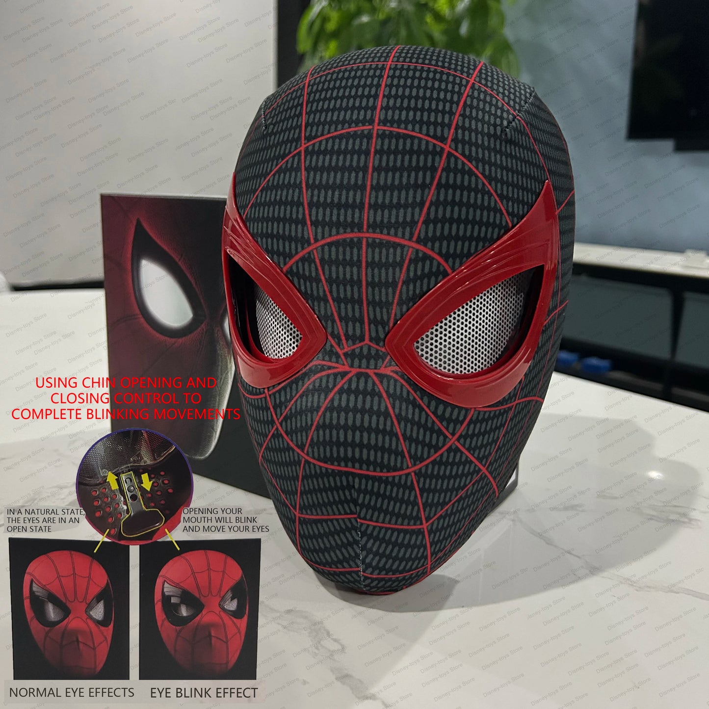 Spider Man Mobile Eye Electronic Desktop Decoration