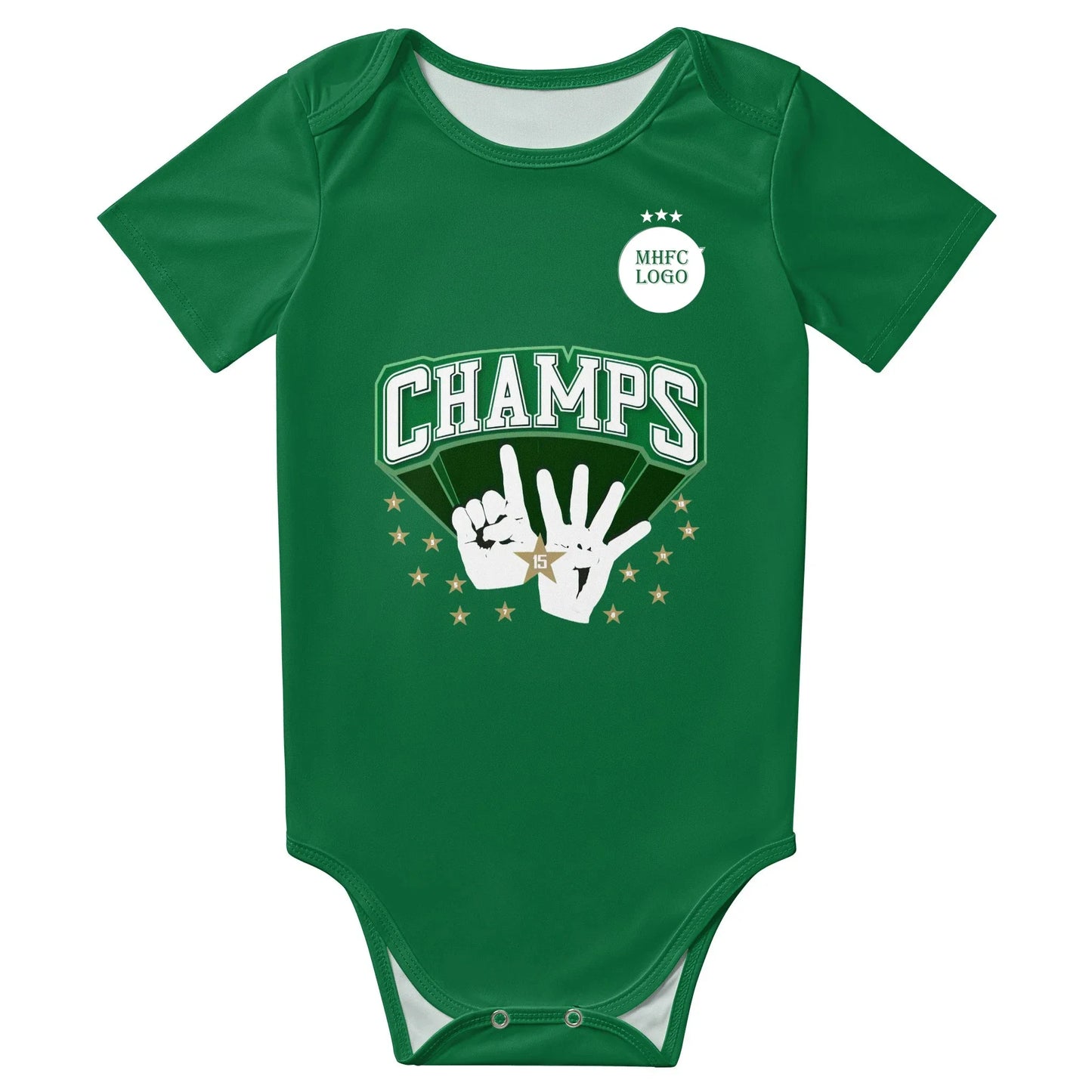 Green Apes Baby Bodysuit Unisex Onesie Outfit