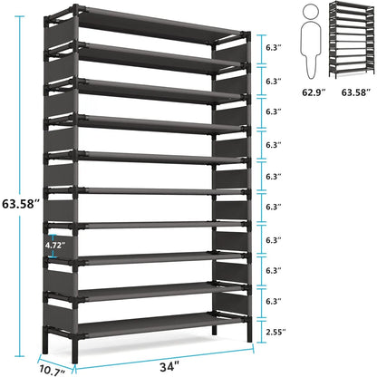 Large Capacity Organizer, Shoe/Book Shelf