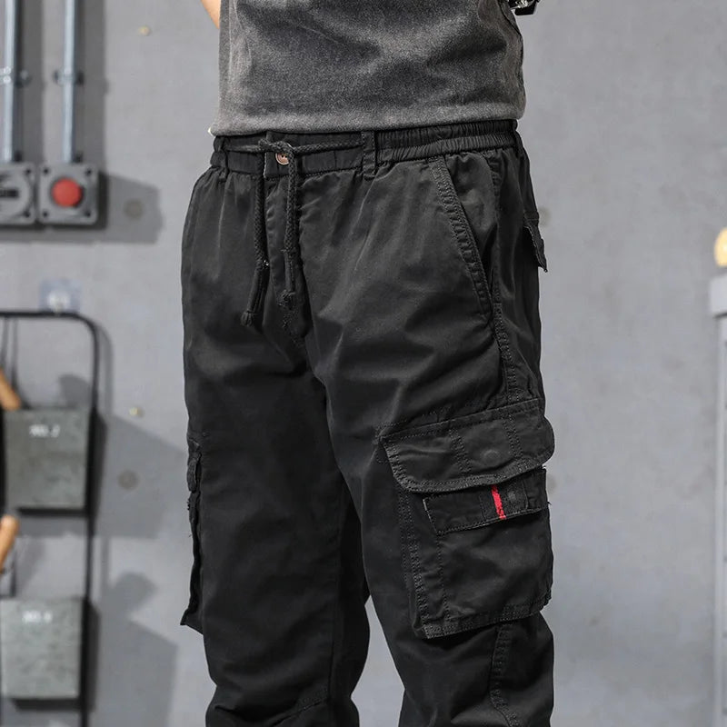 Mens Cargo Pants, Casual Multi-Pocket Tactical