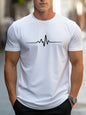 Men's Fashionable Crew Neck Short Sleeve T-shirt