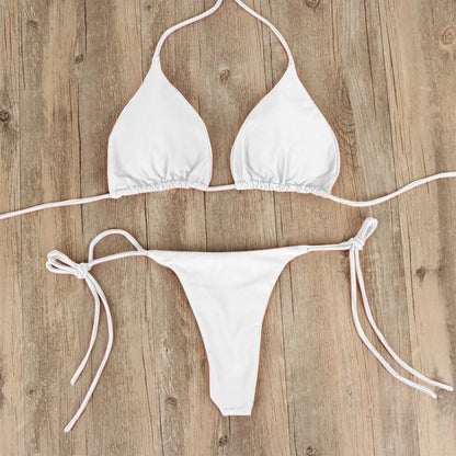 Sexy Women Bikini Lingerie Set T--back Thong