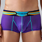 Men's Translucent Nylon Inner Pouch Boxer Briefs