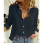 Vintage Cotton Linen Casual Tops Womens Fashion