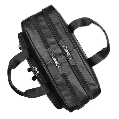 Genuine Leather Men Briefcase Business bag