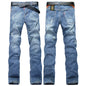 Big size Denim Mens Shorts Ripped Jeans