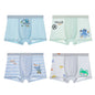 4PCS Teen Boys Breathable Soft Antibacterial Underwear