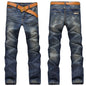 Ripped Plus Size Jeans for Men Fashion