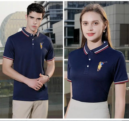 Restaurant Polo Shirt for Men Women Waiter Short Sleeve