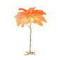 Luxury Feather Floor Standing Lamp Mood Light