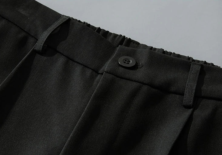 Ice Silk Men's Casual Straight Pants Fashion