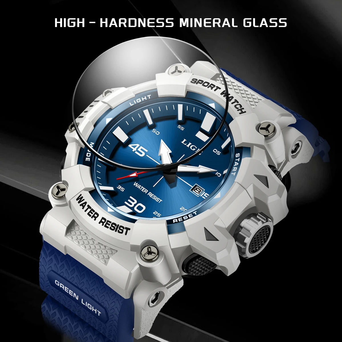 Male Fashion Sport Waterproof Quartz Wristwatches