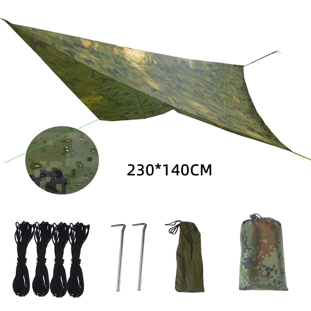 2 Person Camping Garden Hammock With Mosquito