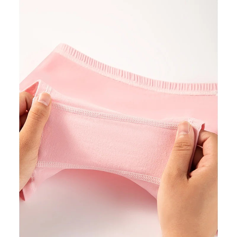 4PC Teen Girl Boxers Pure Cotton Panties