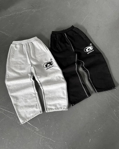 Man Long Pants Cargo Streetwear Joggers