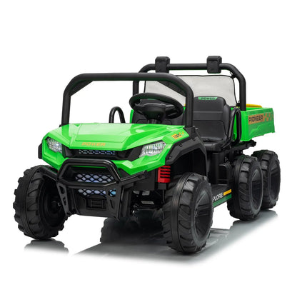 24V 4WD Electric Ride-on Dump Truck For Kids