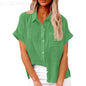 Woman Loose Casual Camisas Mujer Blouse