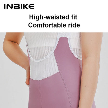 Women's Cycling Bib Shorts with Side Pockets