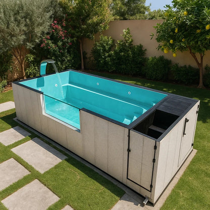 Prefab Modular Container Swimming Pool