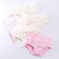 4PCS Girl Antibacterial Cotton Underwear