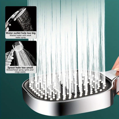 High Pressure Shower Head 3 Modes Large Flow