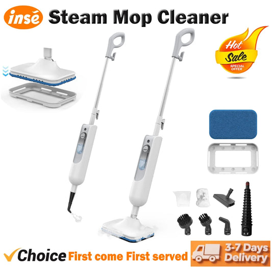 Powerful Mop Scrubbing Steam Cleaner Detachable Floor