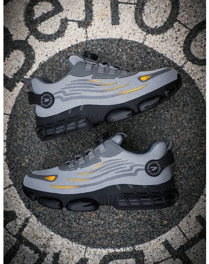 Safety Shoes Men Anti-smash Anti-puncture Work Shoes