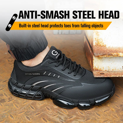 Breathable, lightweight and comfortable anti-puncture safety
