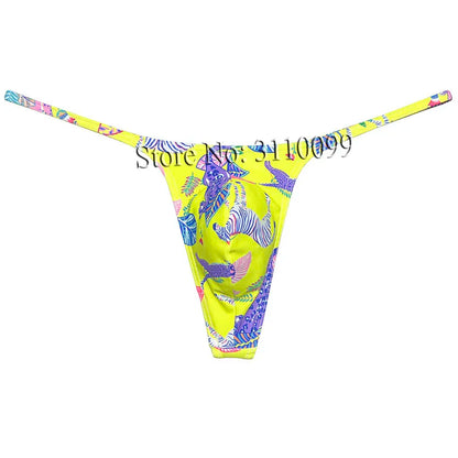 Men‘s Thong Micro Bikini Swim  Pouch G-string