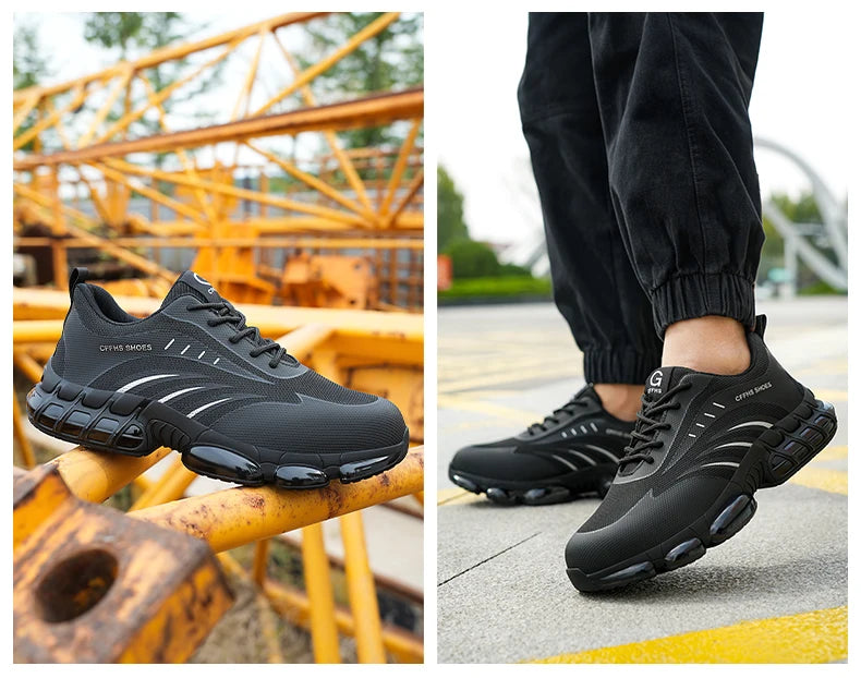 Breathable, lightweight and comfortable anti-puncture safety