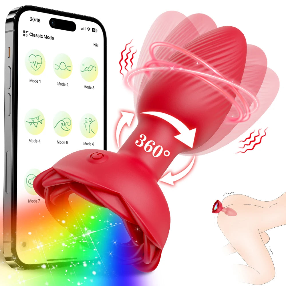 Toy Butt Plug Stimulator Masturbation Penetration Vibrating