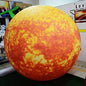 LED Giant Inflatable Moon PVC Sealed Planet